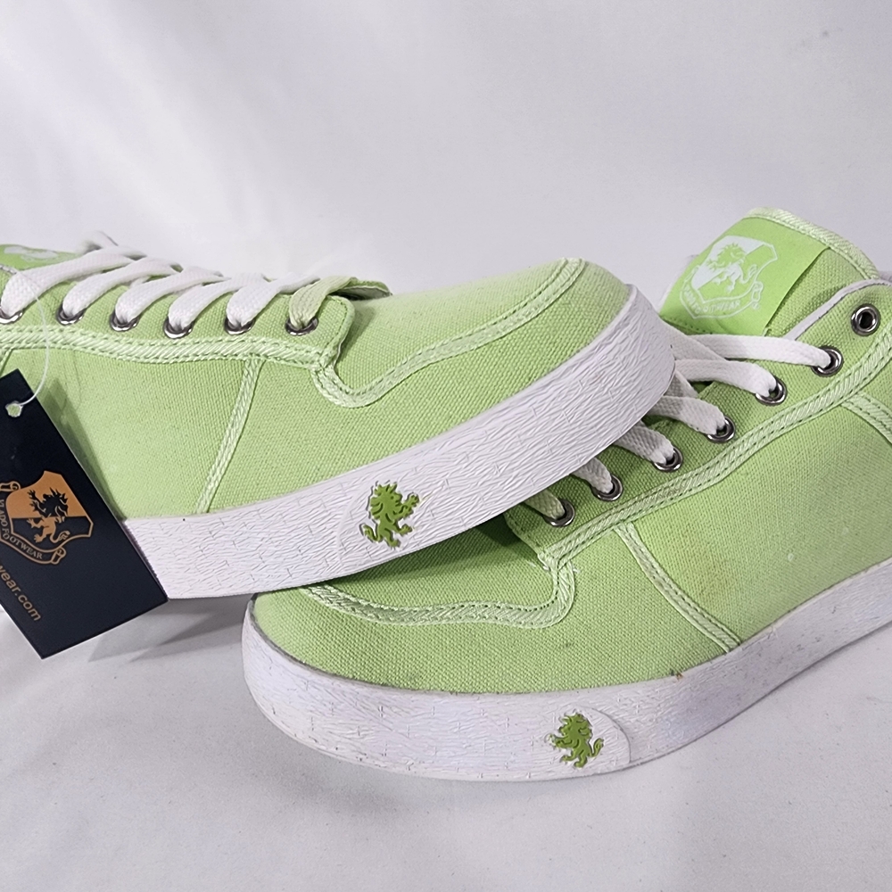 Green Canvas Sneakers